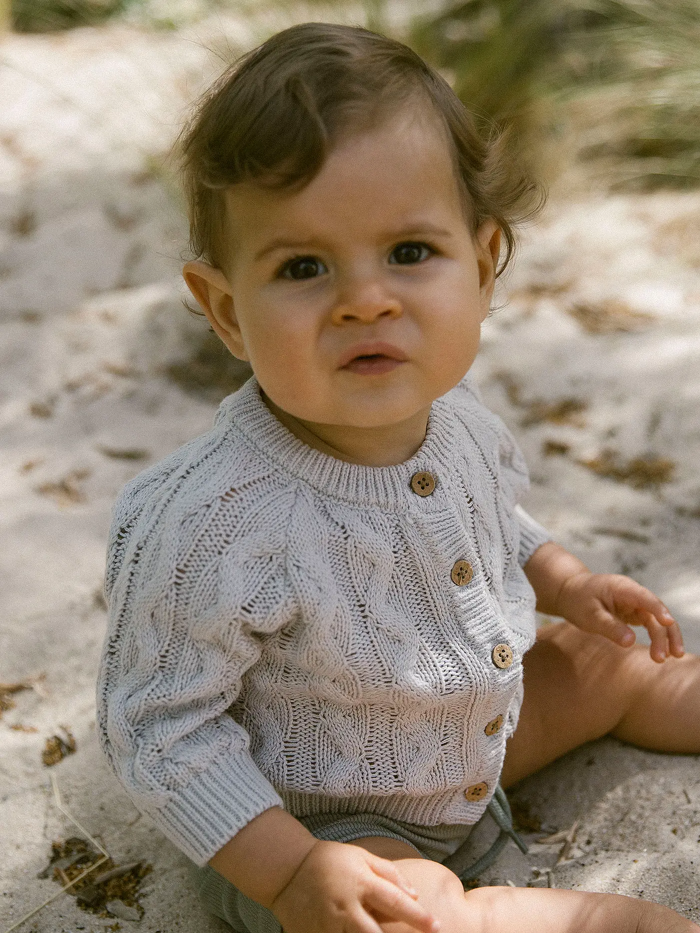 LIL ATELIER | Baby Strickjacke NBMFEMIO | 